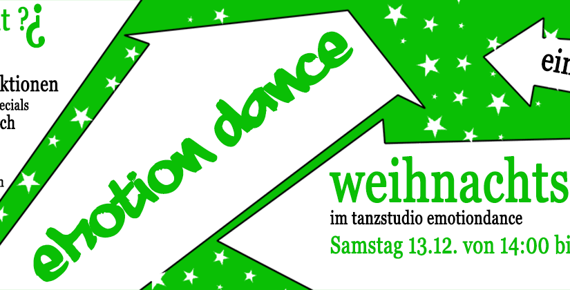 Weihnachtsfeier emotion dance